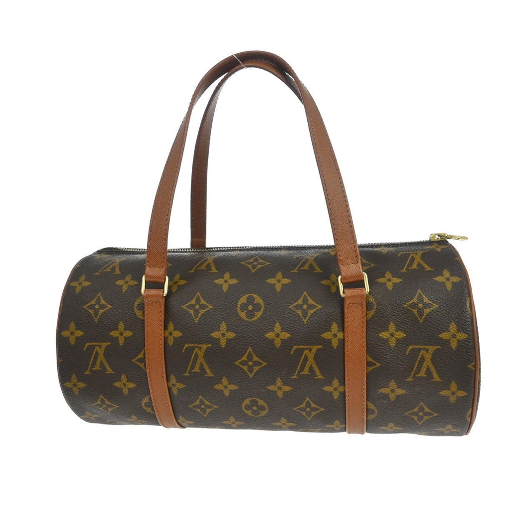 Louis Vuitton Papillon Handbag Monogram Canvas Brown Canvas Handbag ( )