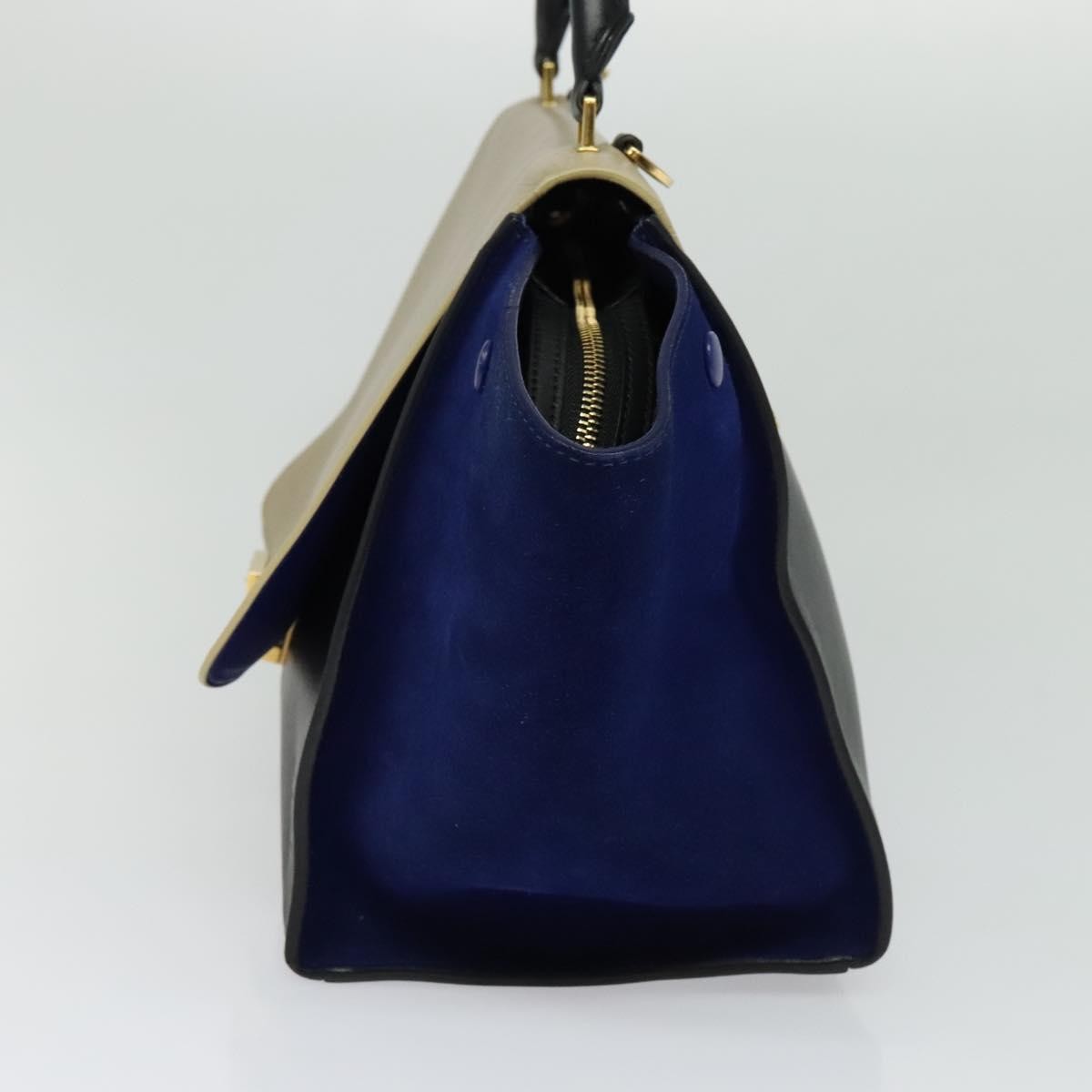 Celine Trapeze Bag Leather Multicolour Leather Handbag ( )