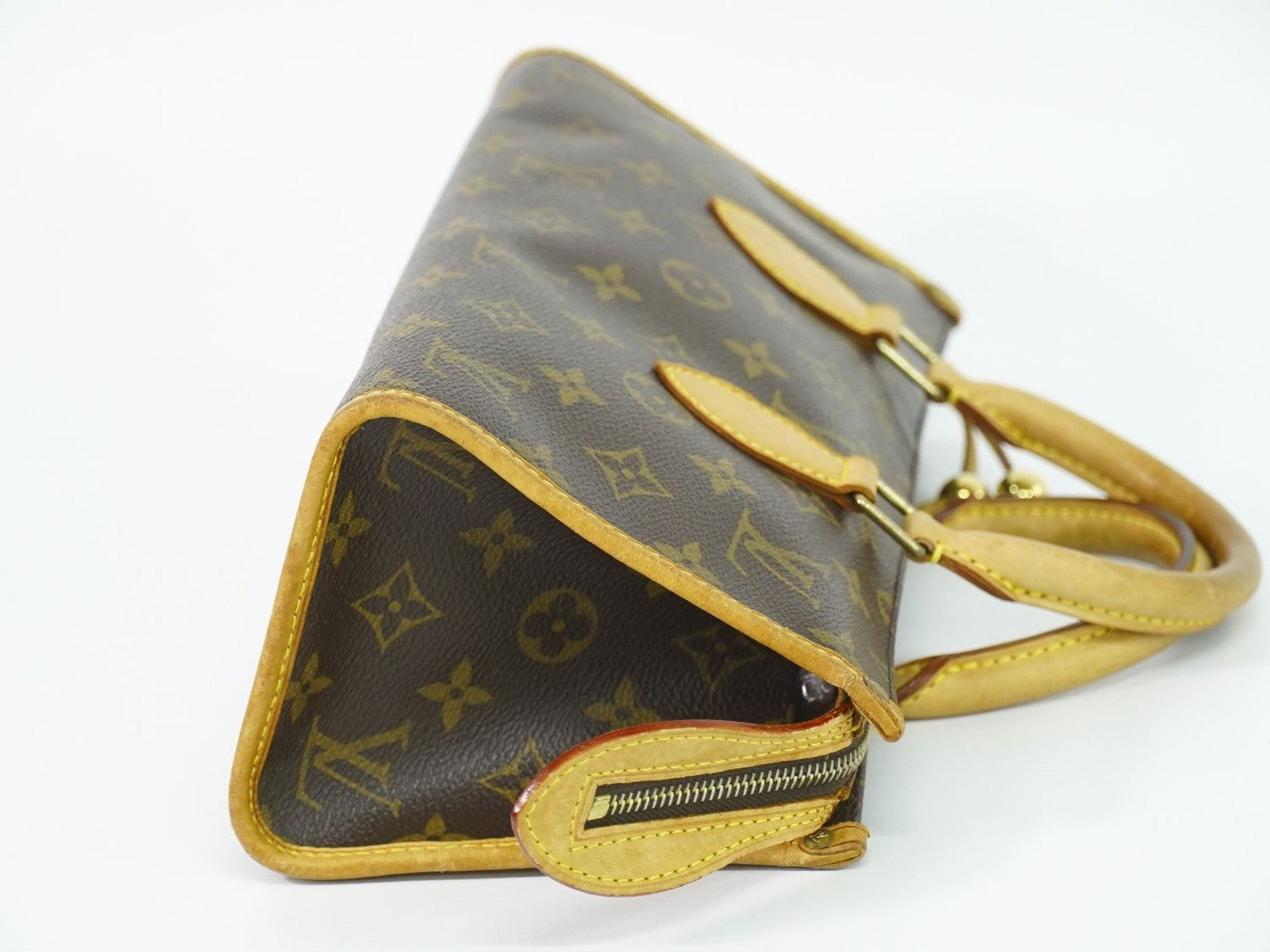 Louis Vuitton Popincourt Handle Bag Monogram Canvas Brown Canvas Handbag ( )