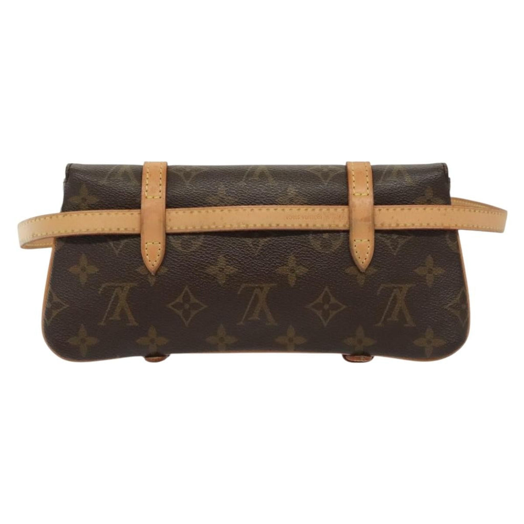 Louis Vuitton Marelle Waist Bag Monogram Canvas Brown Canvas Bag (Authentic  )