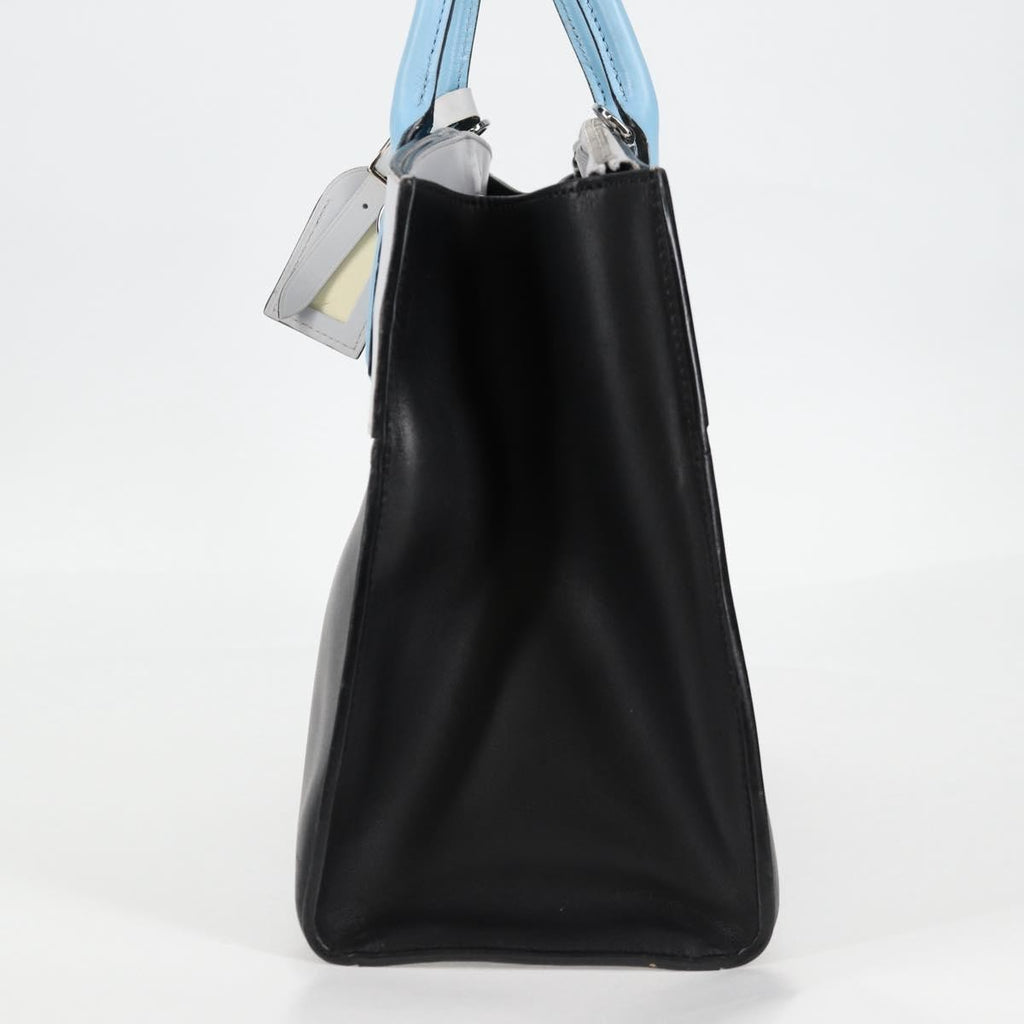 Louis Vuitton City Steamer Handbag Leather Black Leather Handbag (Authentic  )