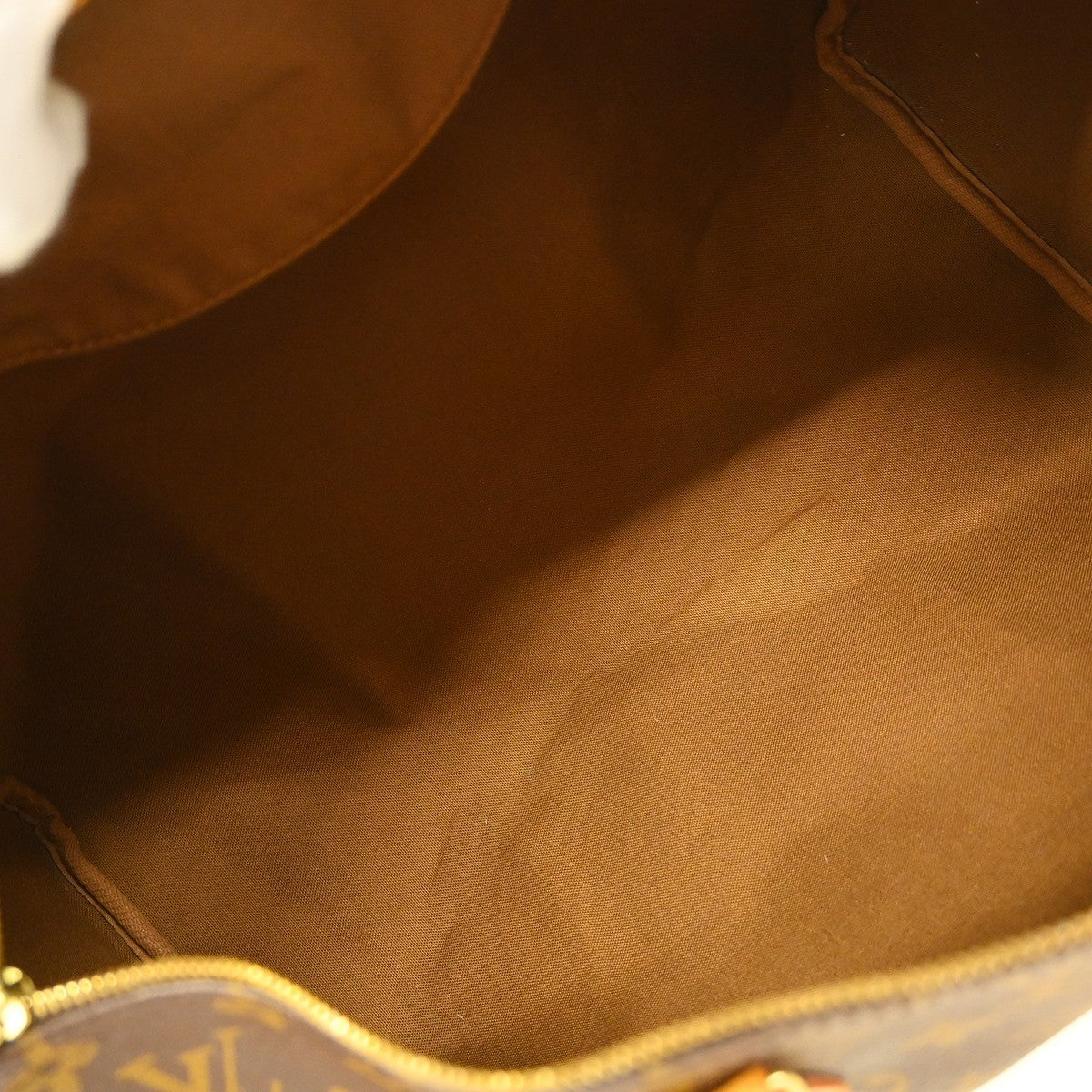 Louis Vuitton Speedy Handbag Monogram Canvas Brown Canvas Handbag ( )