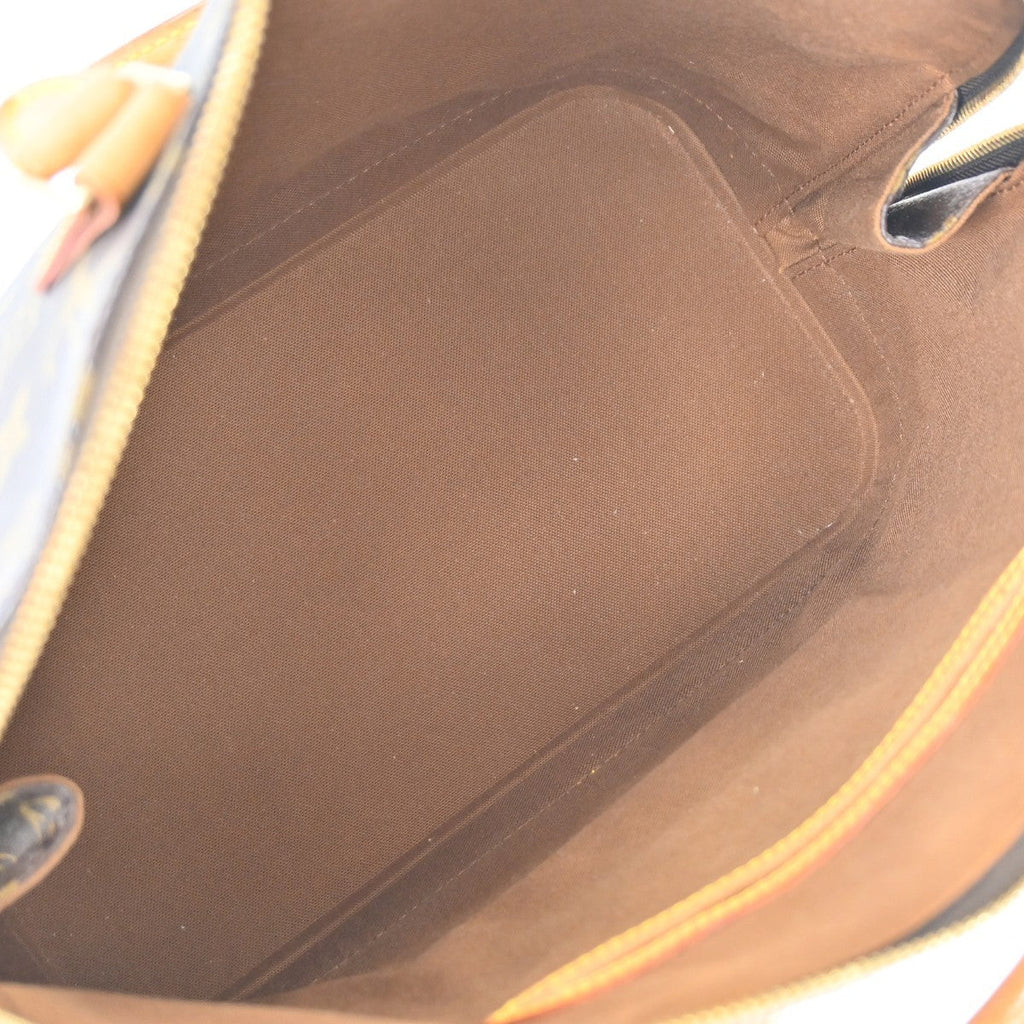 Louis Vuitton Alma Handbag Monogram Canvas Brown Canvas Handbag ( )