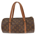 Louis Vuitton Papillon Handbag Monogram Canvas Brown Canvas Handbag ( )