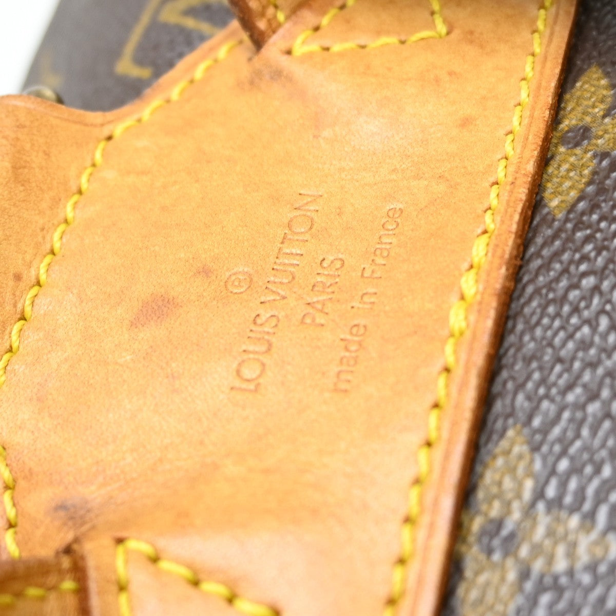 Louis Vuitton Montsouris Backpack Monogram Canvas Brown Canvas Backpack Bag ( )