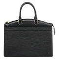 Louis Vuitton Riviera Handbag Epi Leather Black Leather Handbag ( )