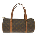 Louis Vuitton Papillon Handbag Monogram Canvas Brown Canvas Handbag ( )