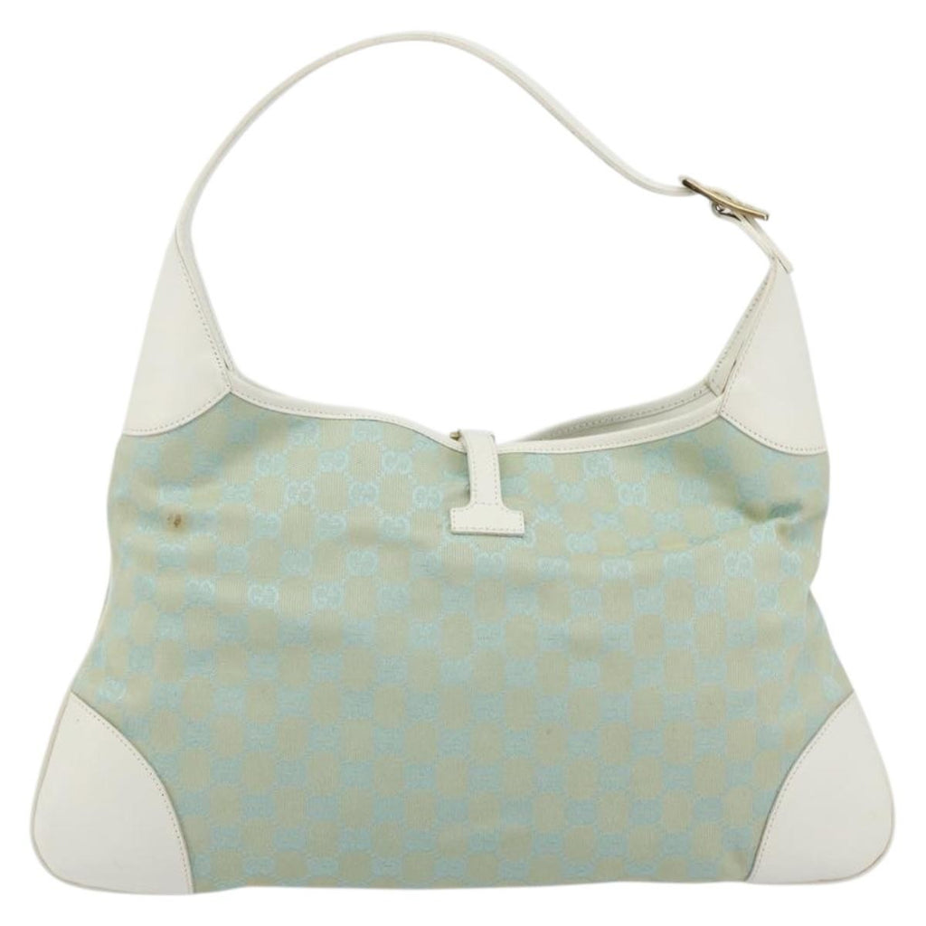 Gucci Vintage Jackie Shoulder Bag Canvas And Leather Multicolour Canvas Handbag ( )