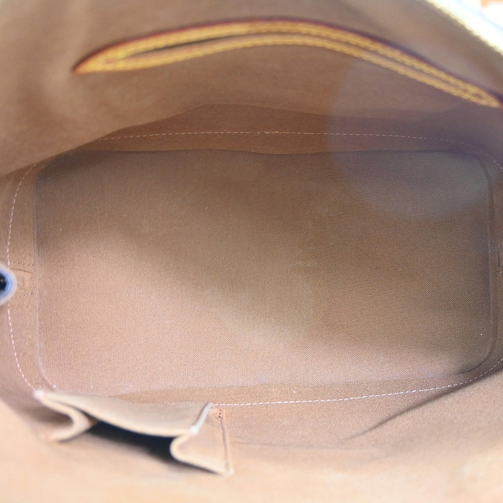 Louis Vuitton Alma Handbag Monogram Canvas Brown Canvas Handbag ( )