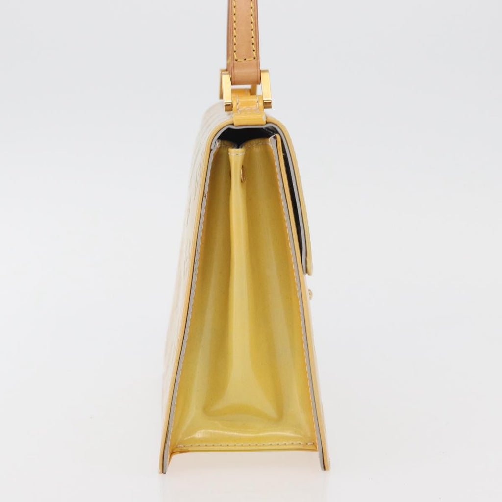 Louis Vuitton Spring Street Nm Handbag Patent Leather Yellow Patent_Leather Handbag ( )