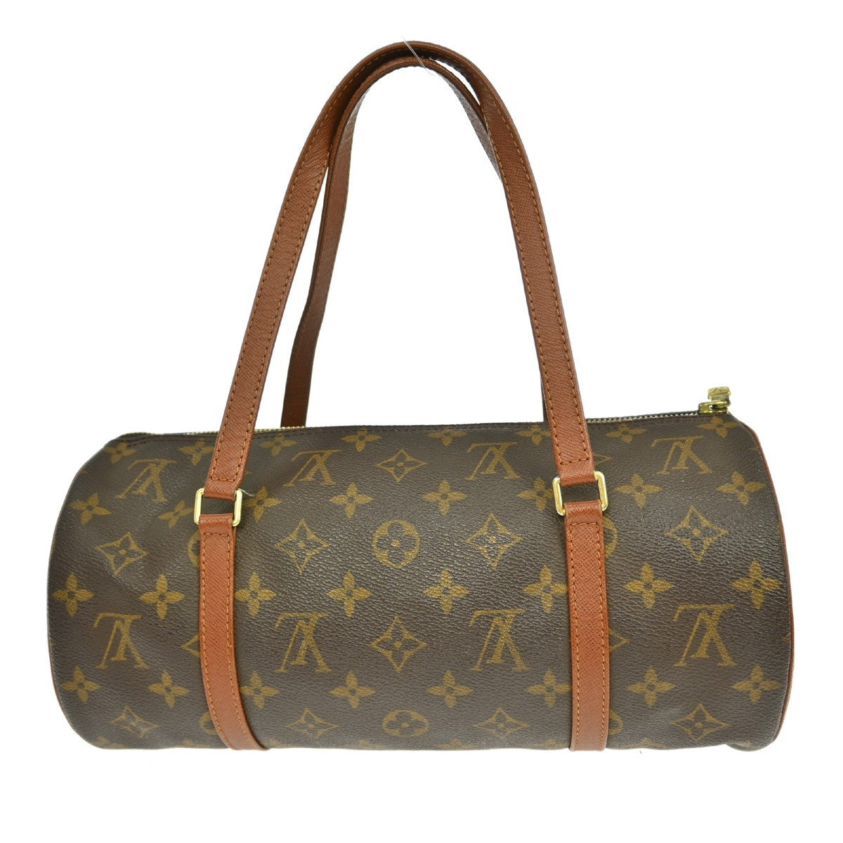 Louis Vuitton Papillon Handbag Monogram Canvas Brown Canvas Handbag ( )