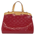 Louis Vuitton Blair Monogram Vernis Pink Patent_Leather Handbag (Authentic  )
