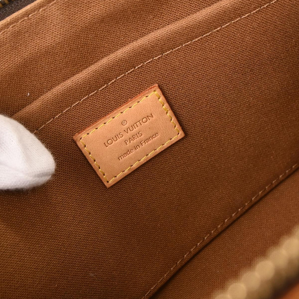 Louis Vuitton Popincourt Handle Bag Monogram Canvas Brown Canvas Handbag (Authentic  )