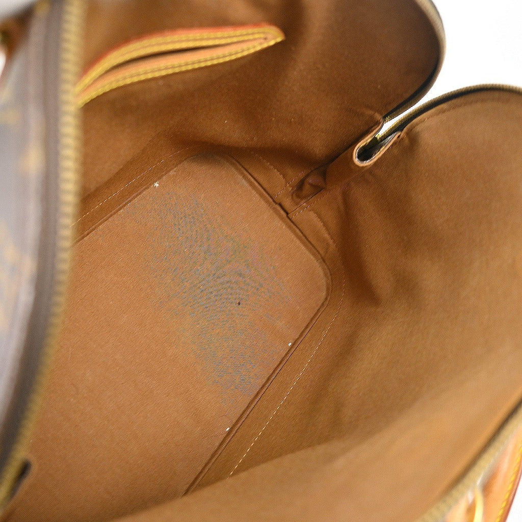 Louis Vuitton Alma Handbag Monogram Canvas Brown Canvas Handbag ( )