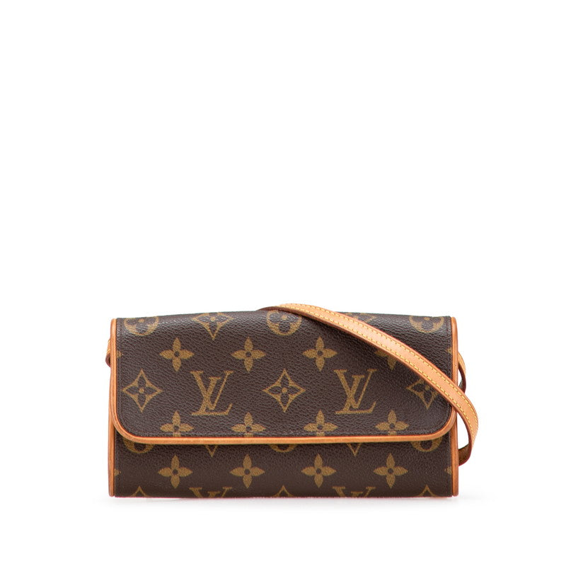 Louis Vuitton Pochette Twin PM Monogram Shoulder Bag