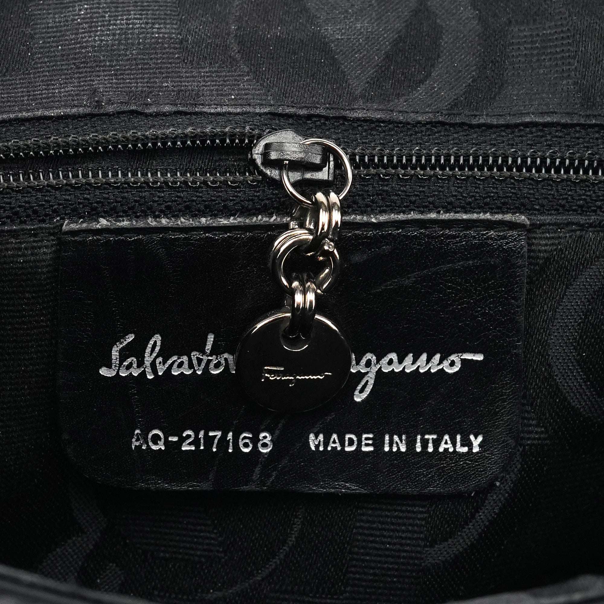 Matte Black Leather Top Handle Bag