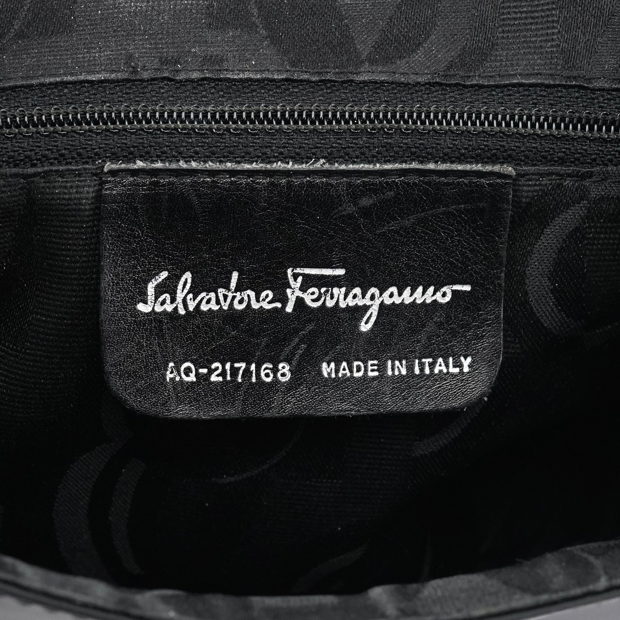 Matte Black Leather Top Handle Bag