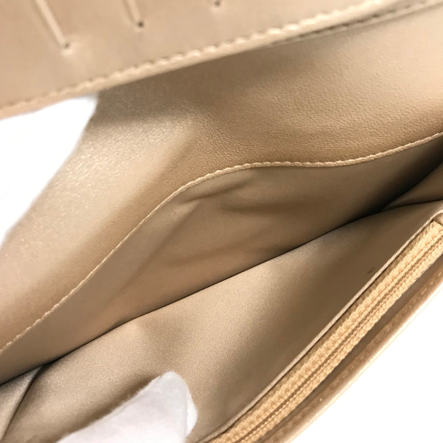 CHANEL Camellia Long wallet bifold
