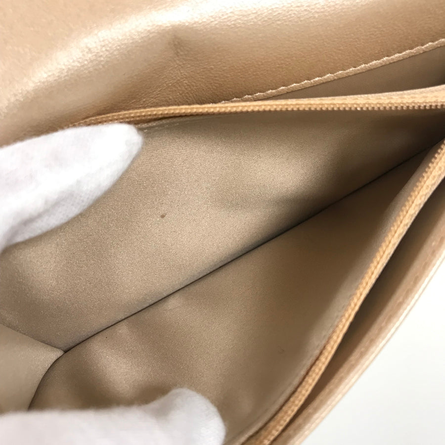 CHANEL Camellia Long wallet bifold