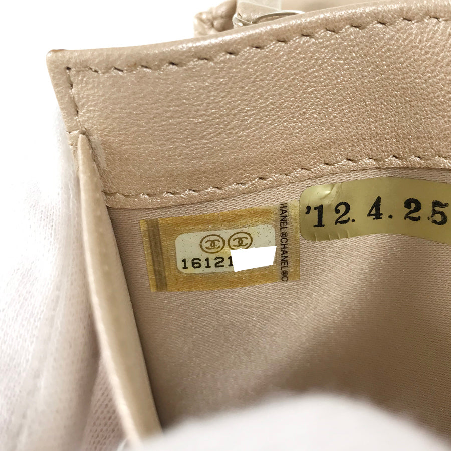 CHANEL Camellia Long wallet bifold