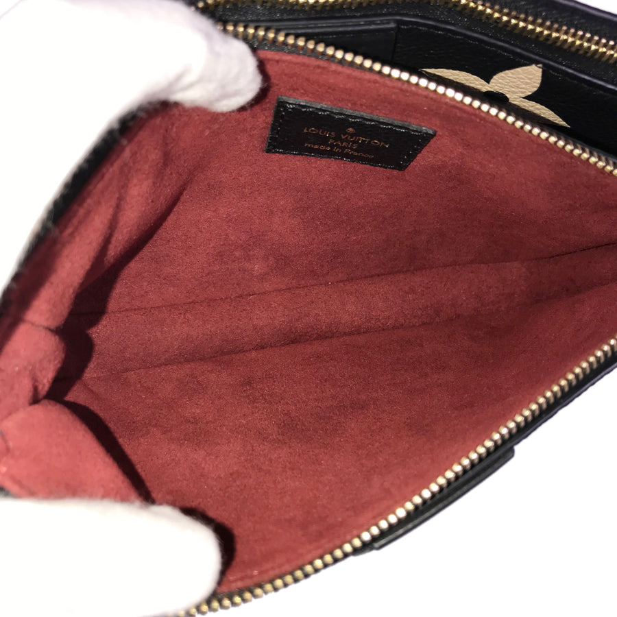 LOUIS VUITTON Monogram Empreinte Bicolor Multi Pochette Accessoires M45777 Shoulder bag