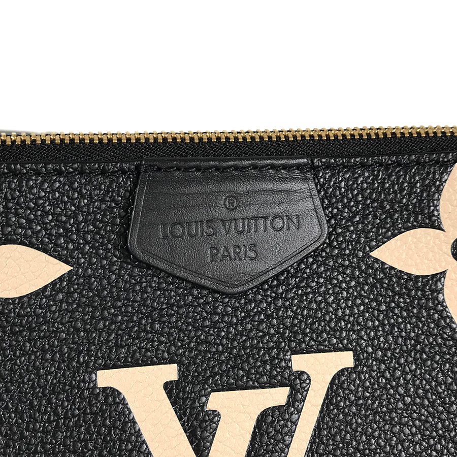 LOUIS VUITTON Monogram Empreinte Bicolor Multi Pochette Accessoires M45777 Shoulder bag