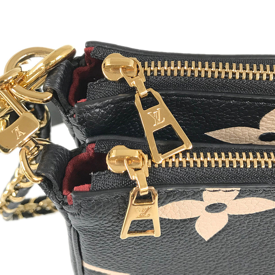 LOUIS VUITTON Monogram Empreinte Bicolor Multi Pochette Accessoires M45777 Shoulder bag