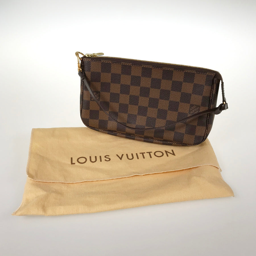 LOUIS VUITTON Damier Ebene Pochette Accessoires N51985 Pouch