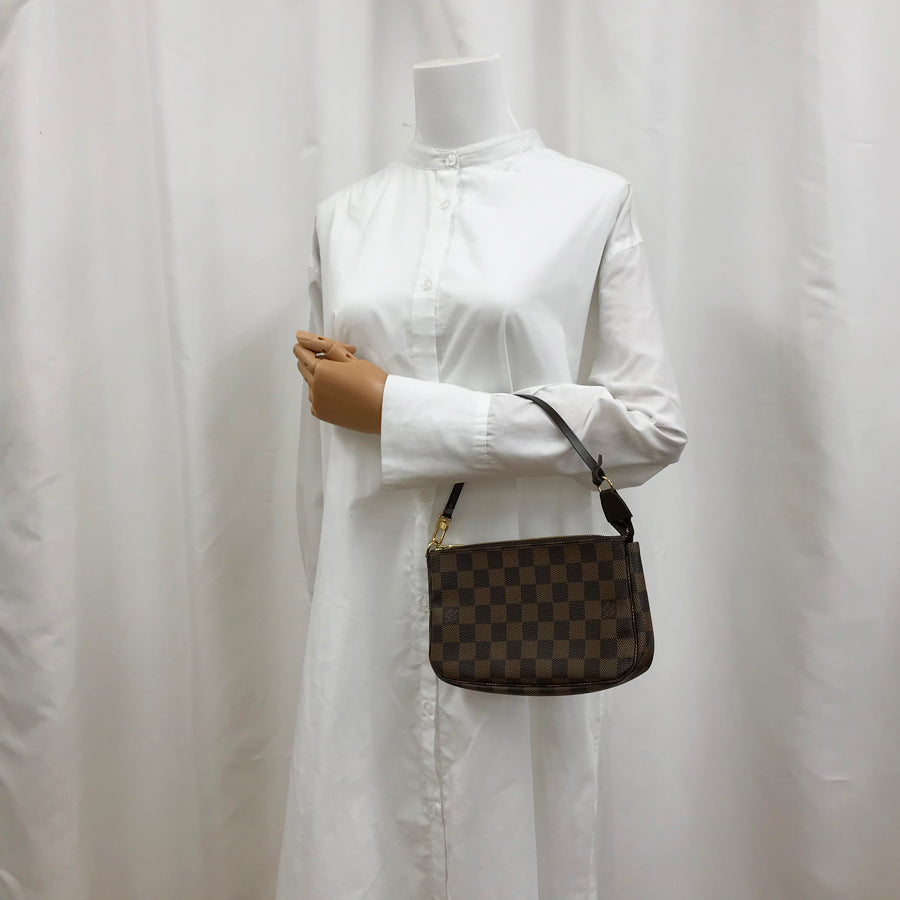 LOUIS VUITTON Damier Ebene Pochette Accessoires N51985 Pouch