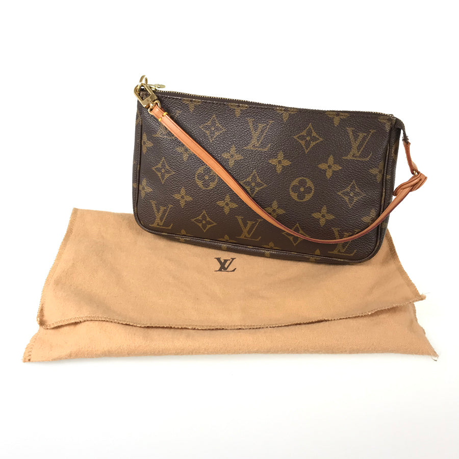 LOUIS VUITTON Monogram Pochette Accessoires M51980 Pouch