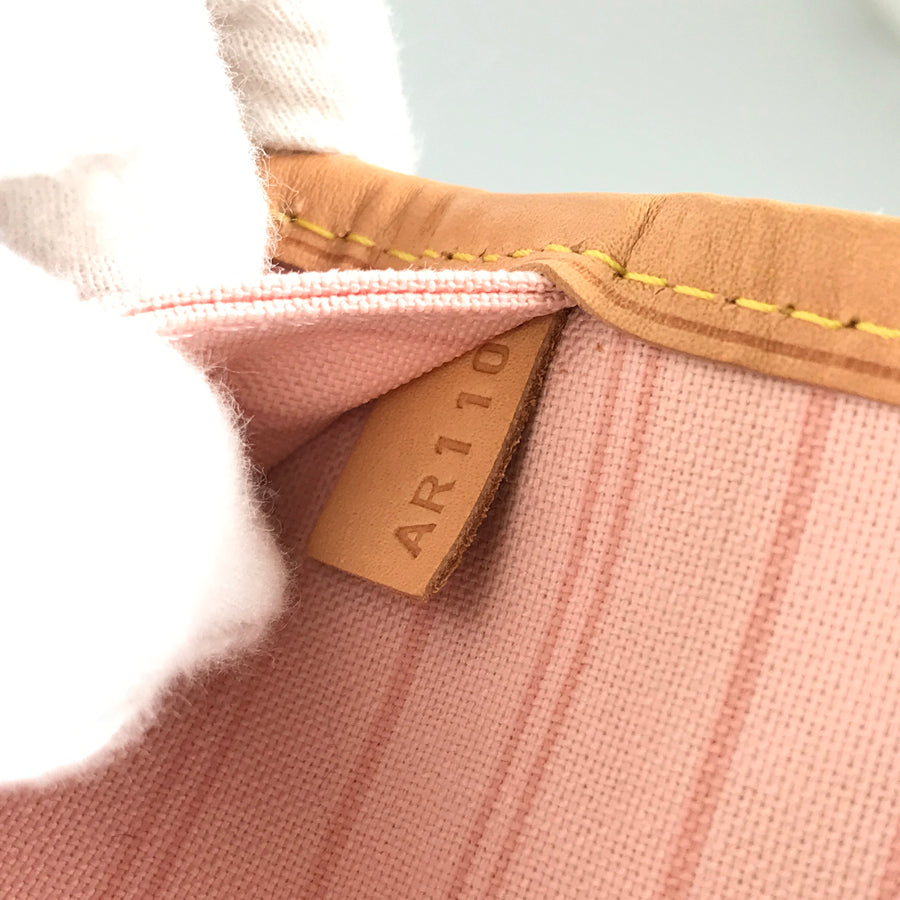 LOUIS VUITTON Damier Azur Neverfull MM N41605 Tote bag