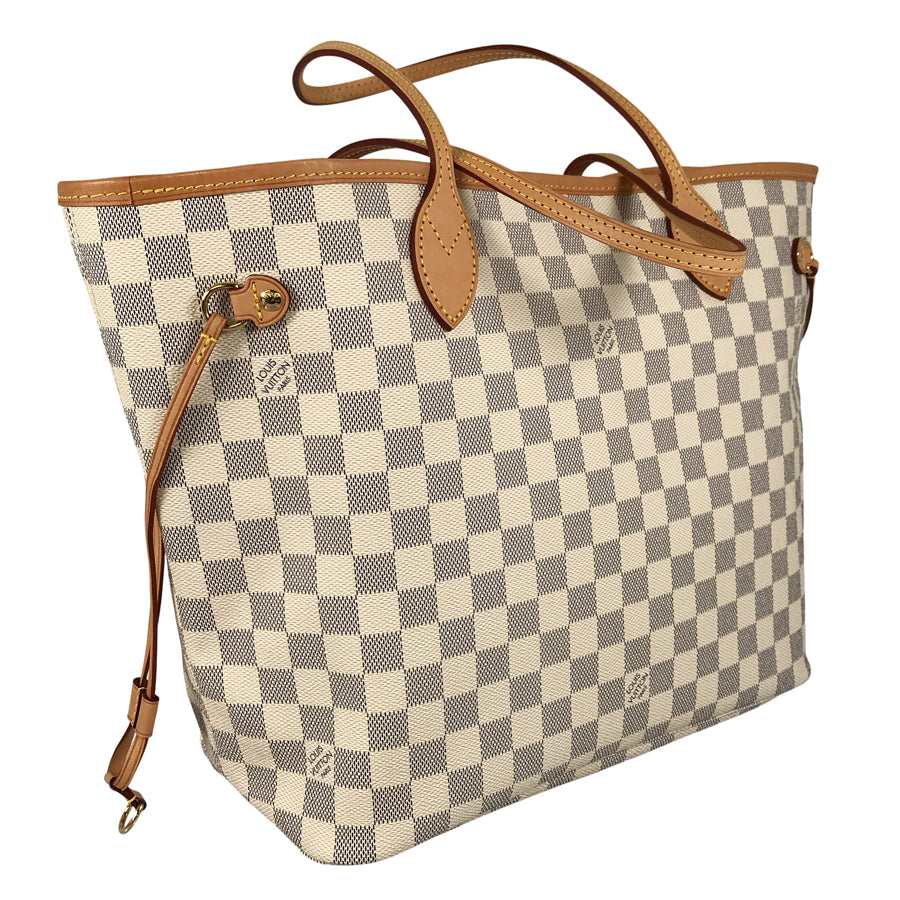 LOUIS VUITTON Damier Azur Neverfull MM N41605 Tote bag