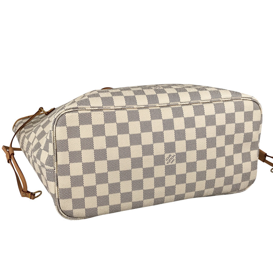 LOUIS VUITTON Damier Azur Neverfull MM N41605 Tote bag