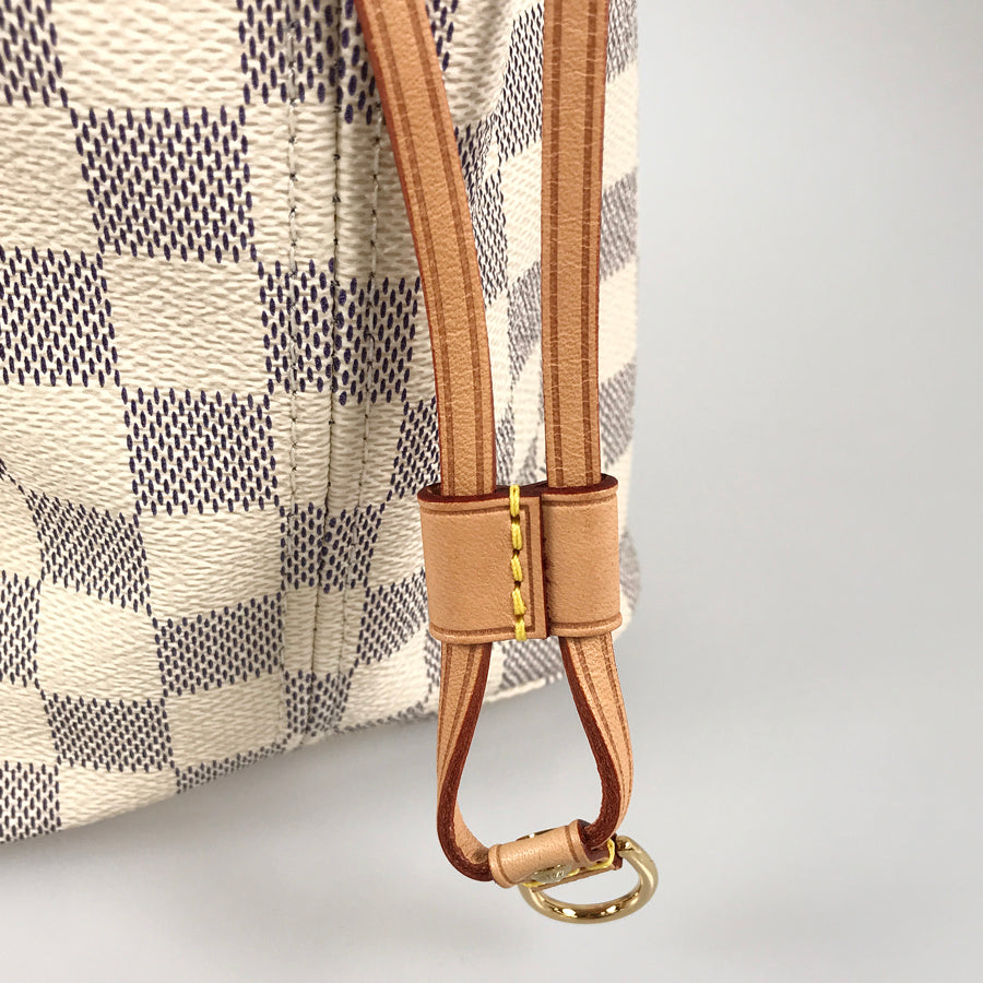 LOUIS VUITTON Damier Azur Neverfull MM N41605 Tote bag