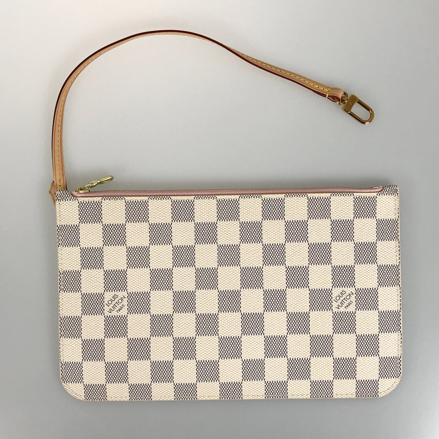 LOUIS VUITTON Damier Azur Neverfull MM N41605 Tote bag