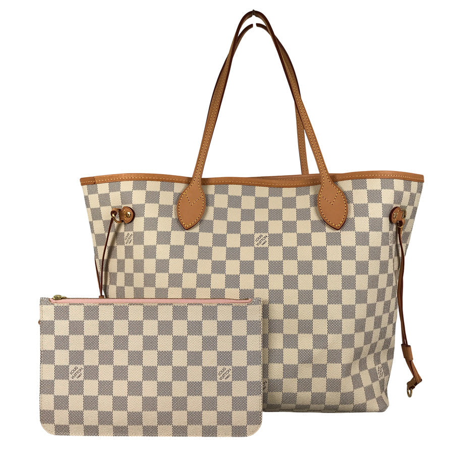 LOUIS VUITTON Damier Azur Neverfull MM N41605 Tote bag