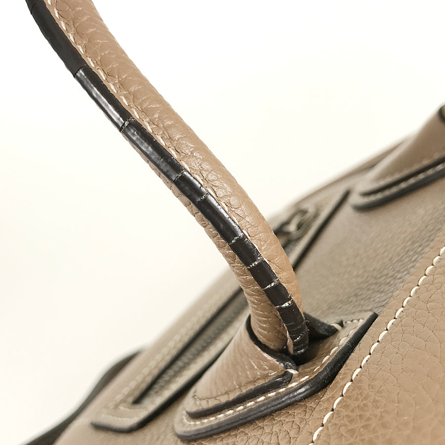 CELINE Luggage Nano Shopper Hand bag