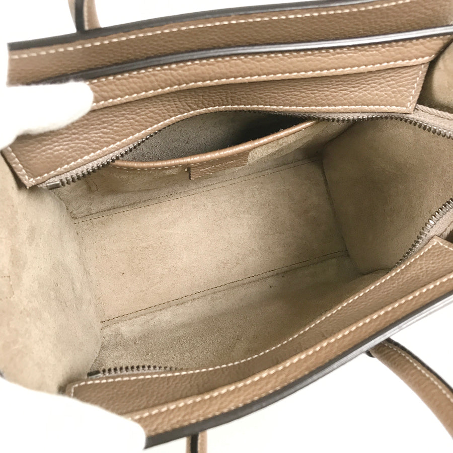 CELINE Luggage Nano Shopper Hand bag