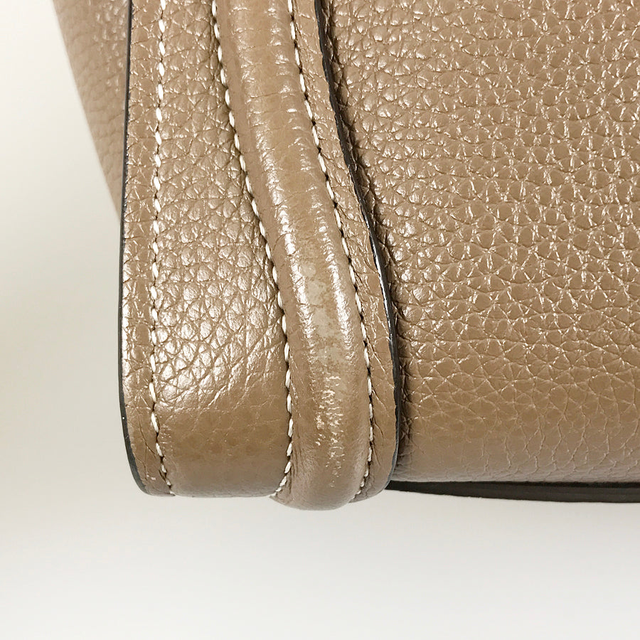 CELINE Luggage Nano Shopper Hand bag