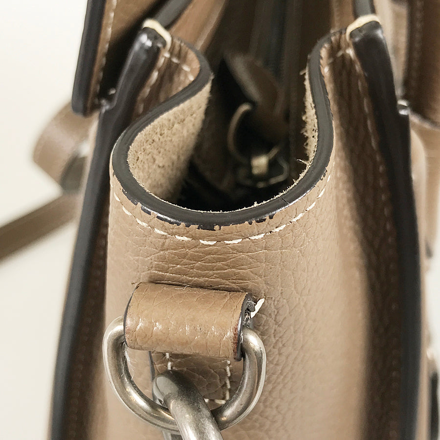 CELINE Luggage Nano Shopper Hand bag
