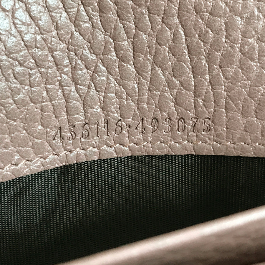 GUCCI Double G Bicolor Continental Wallet 456116 Long wallet Folding cover lid