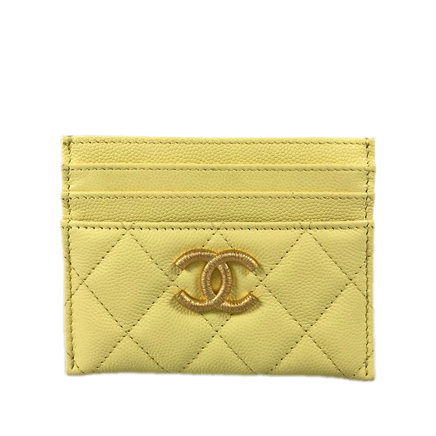 CHANEL Matelasse Card case