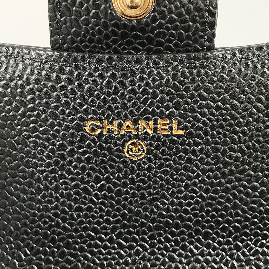 CHANEL Matelasse Long wallet Folding cover lid