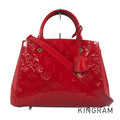 LOUIS VUITTON Monogram Vernis Montaigne BB M50170 Hand bag