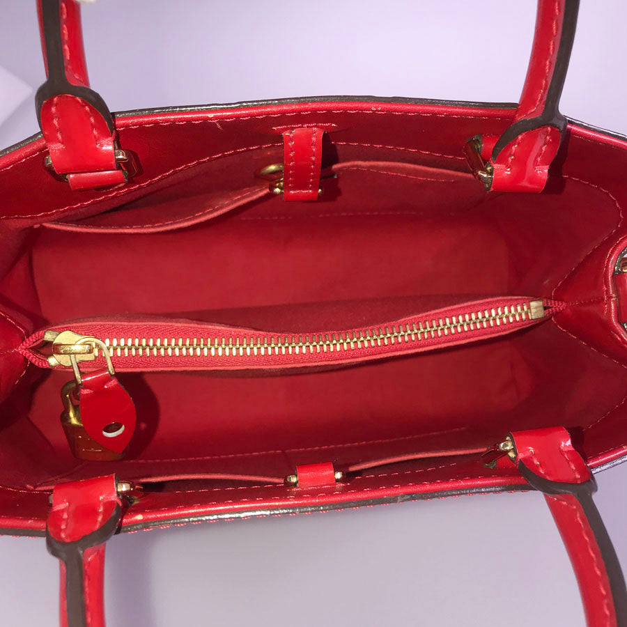 LOUIS VUITTON Monogram Vernis Montaigne BB M50170 Hand bag