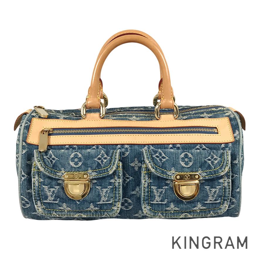LOUIS VUITTON Monogram Denim Neo Speedy M95019 Hand bag