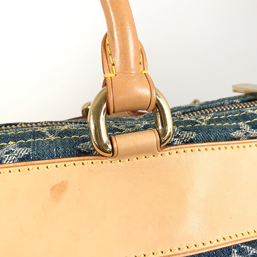 LOUIS VUITTON Monogram Denim Neo Speedy M95019 Hand bag