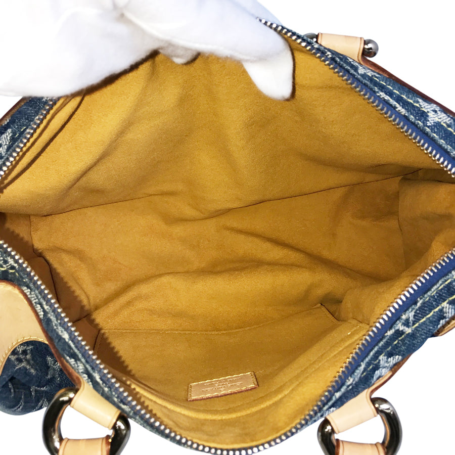 LOUIS VUITTON Monogram Denim Neo Speedy M95019 Hand bag