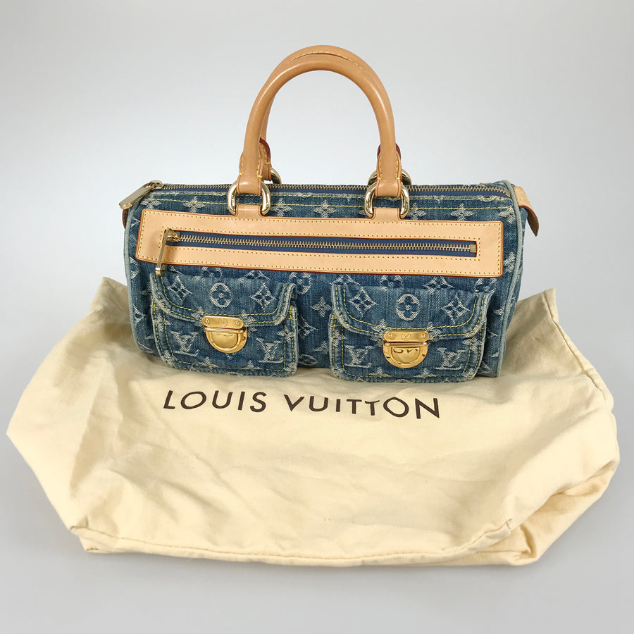 LOUIS VUITTON Monogram Denim Neo Speedy M95019 Hand bag