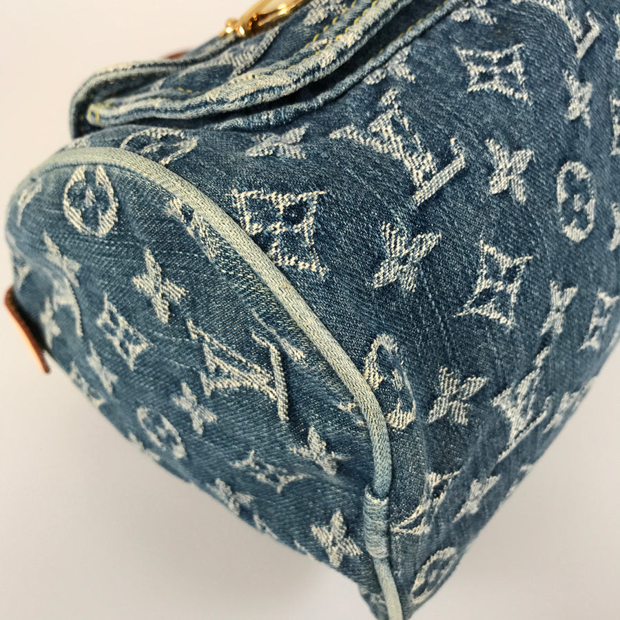 LOUIS VUITTON Monogram Denim Neo Speedy M95019 Hand bag